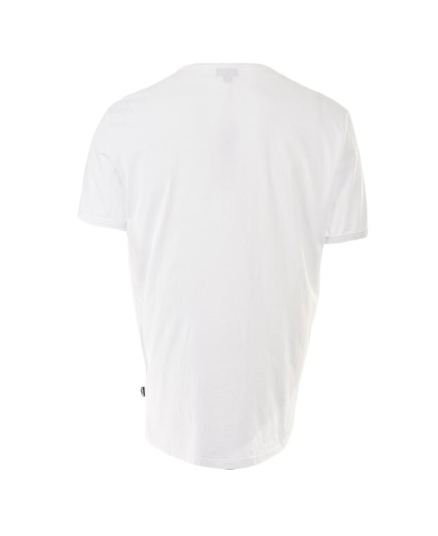 Just Cavalli T-shirt With Round Neck And Short Sleeves In White