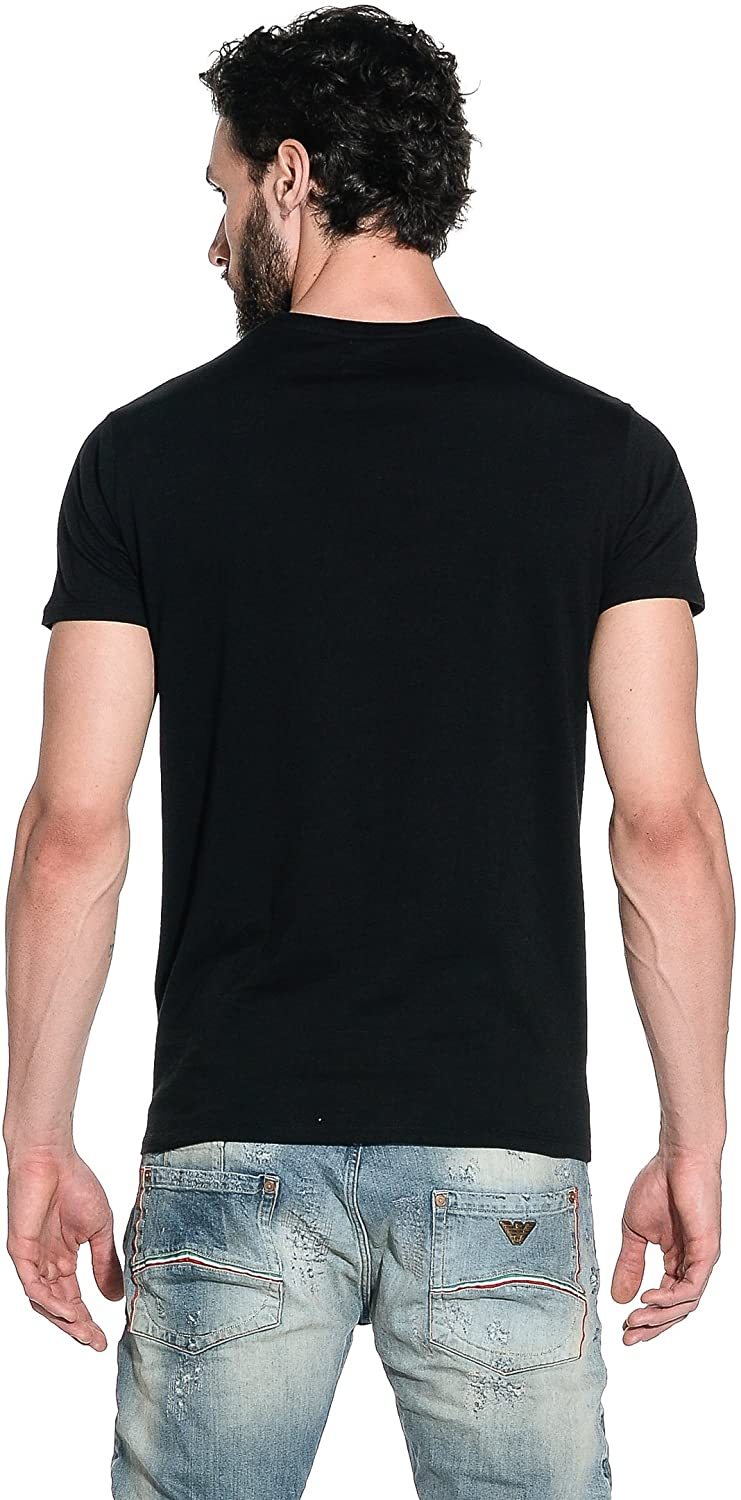 ARMANI JEANS LOGO DETAILS T-SHIRT