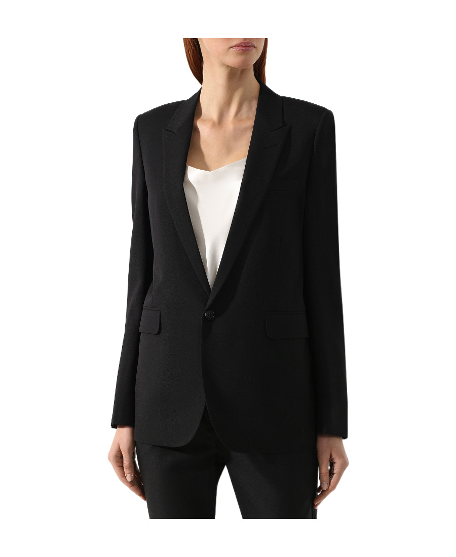 Saint Laurent Classic Blazer Jacket In Black