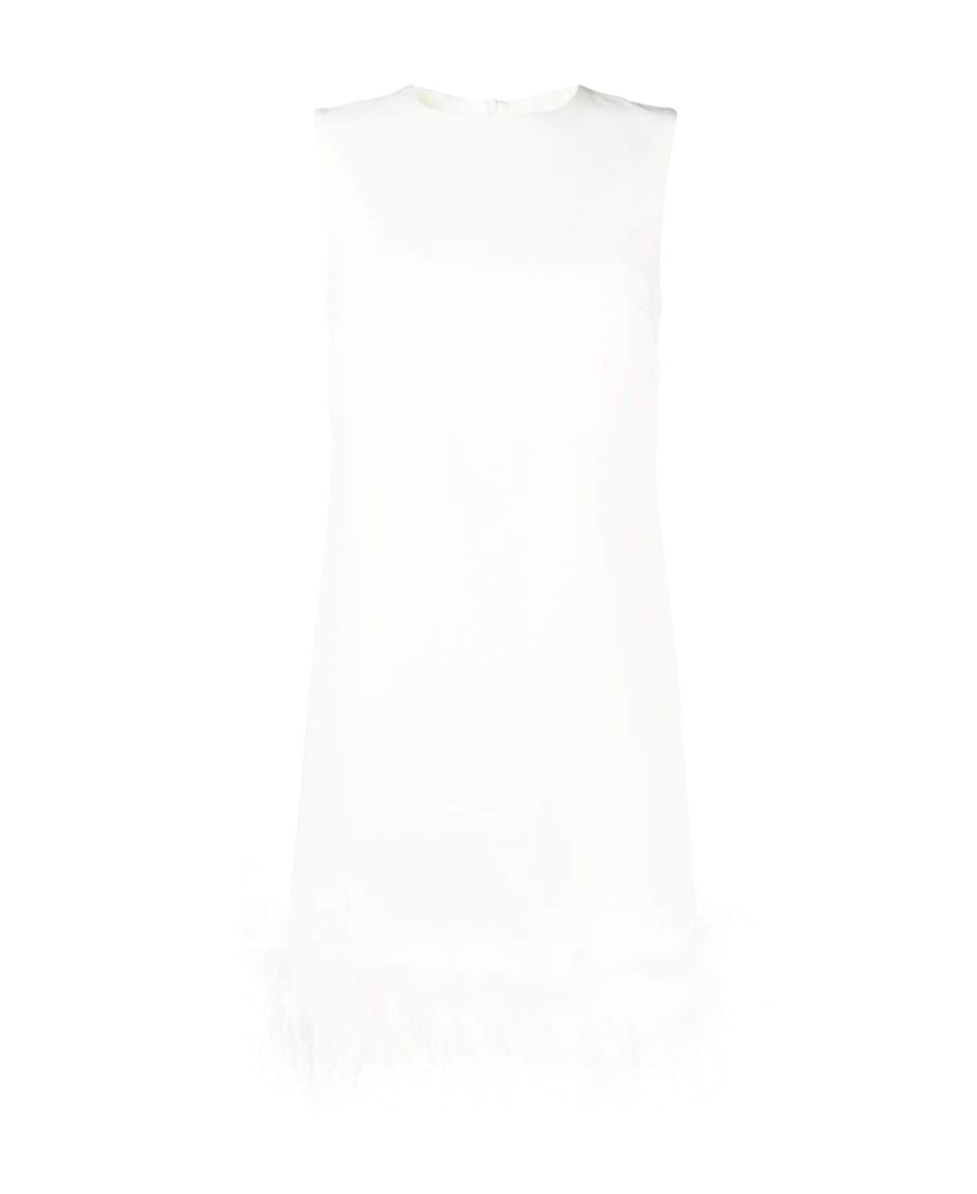 P.a.r.o.s.h Round-neck Dress In White