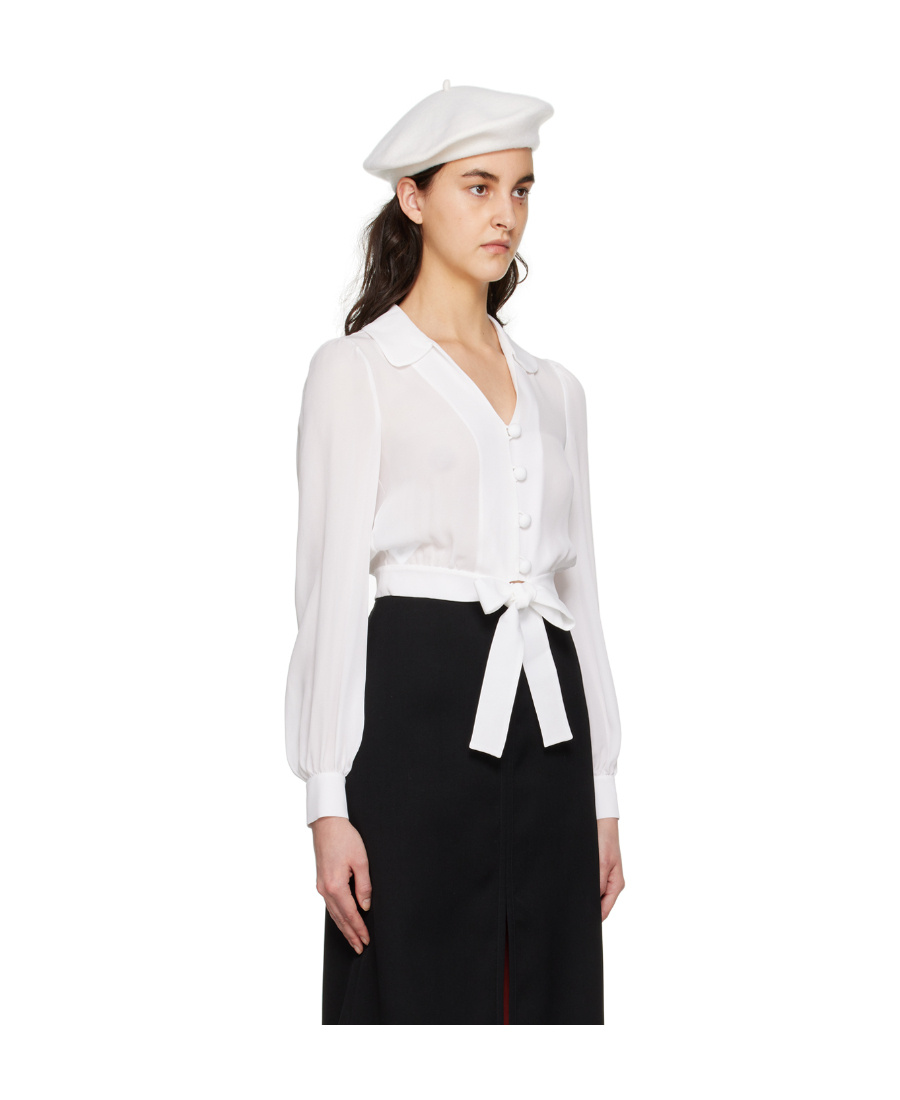 Moschino Button Shirt In White