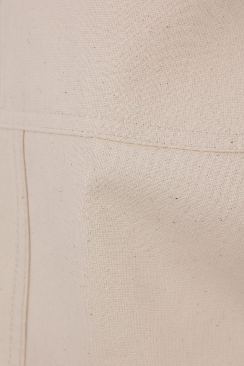 Plan C Belted Canvas Trousers In Nude