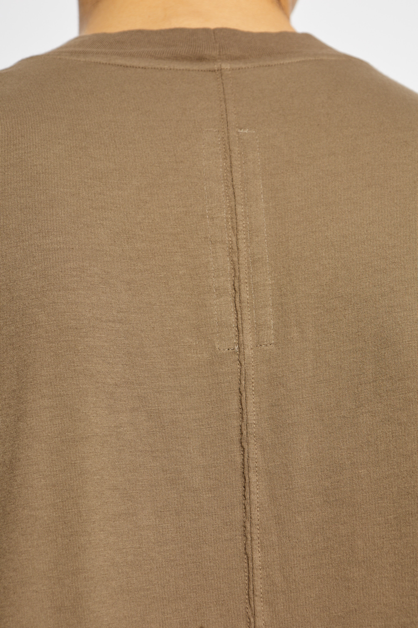 Rick Owens Drkshdw Short-sleeved T-shirt In Brown