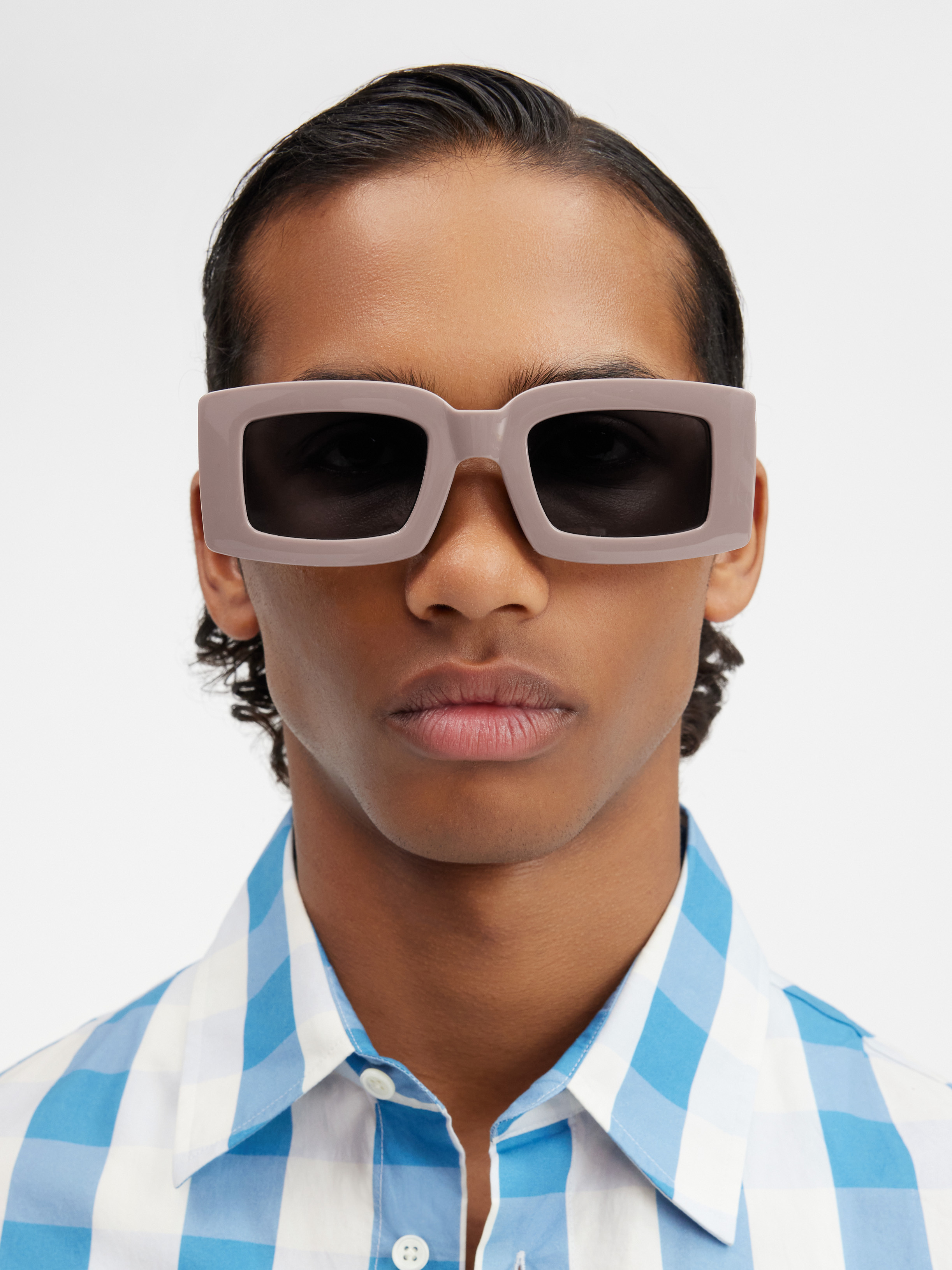 Jacquemus Les Lunettes Tupi Square-frame Sunglasses In Brown