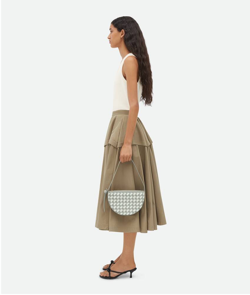 Bottega Veneta Mini Sunrise In Gray