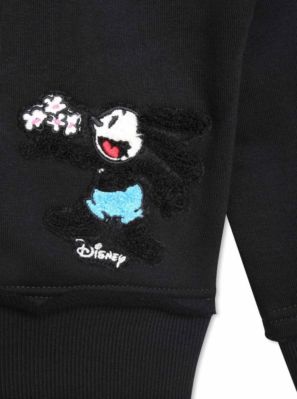Givenchy X Disney Cotton Drawstring Hoodie In Black