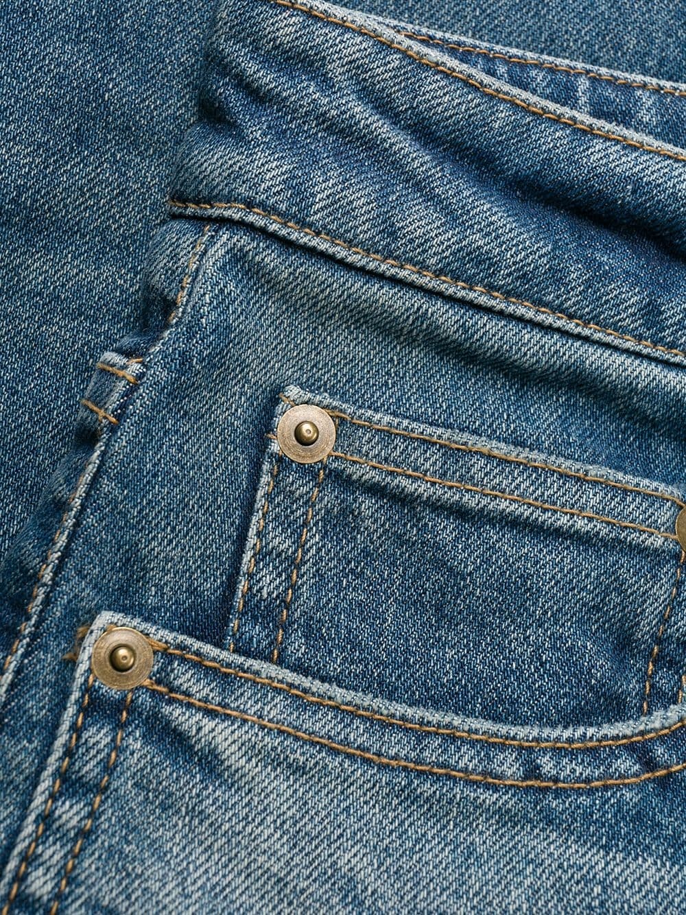 SAINT LAURENT HIGH WAIST SKINNY JEANS