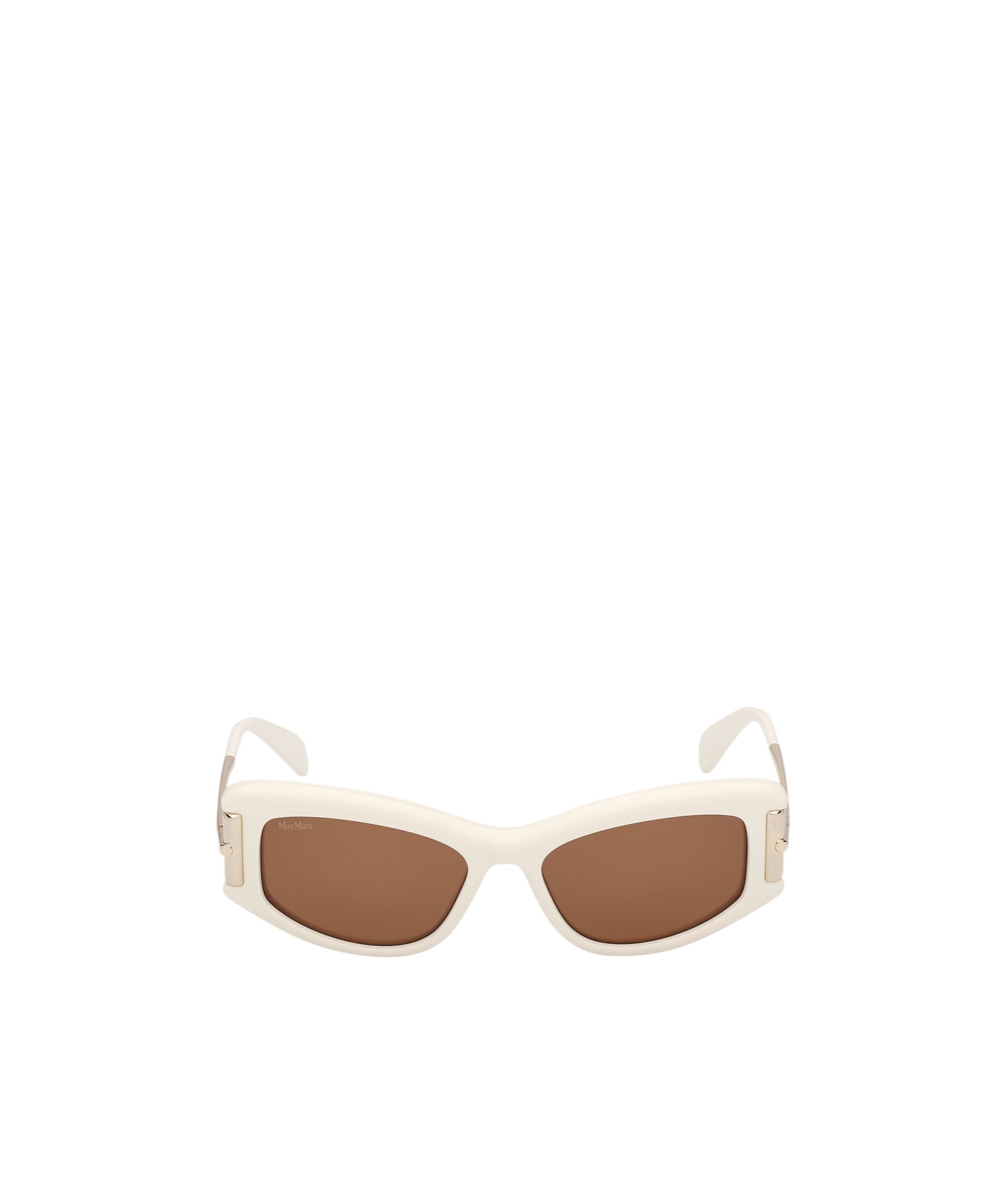 Max Mara Cat-eye Sunglasses In White