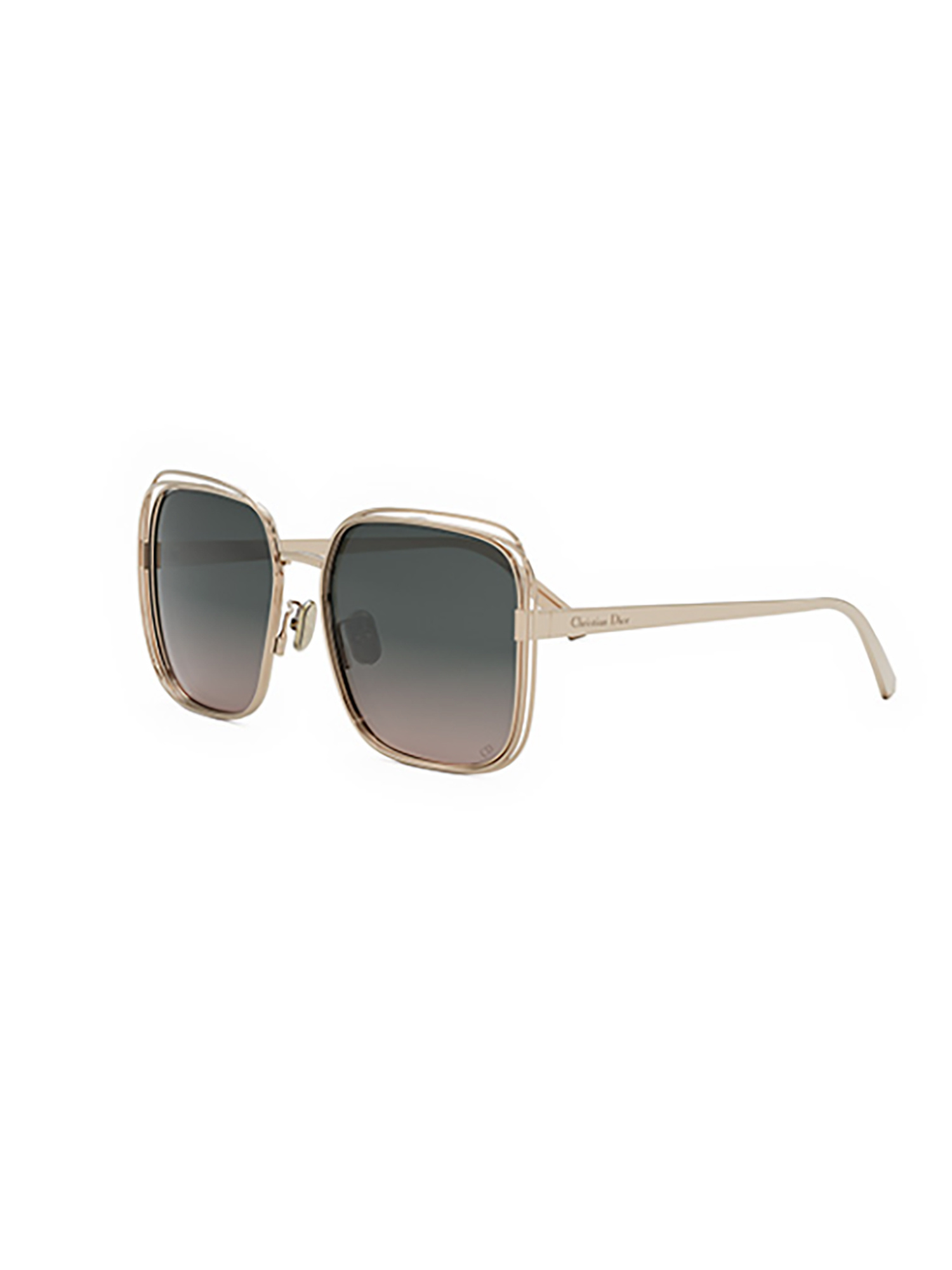 Dior Eyewear Square Frame Sunglasses In Gray