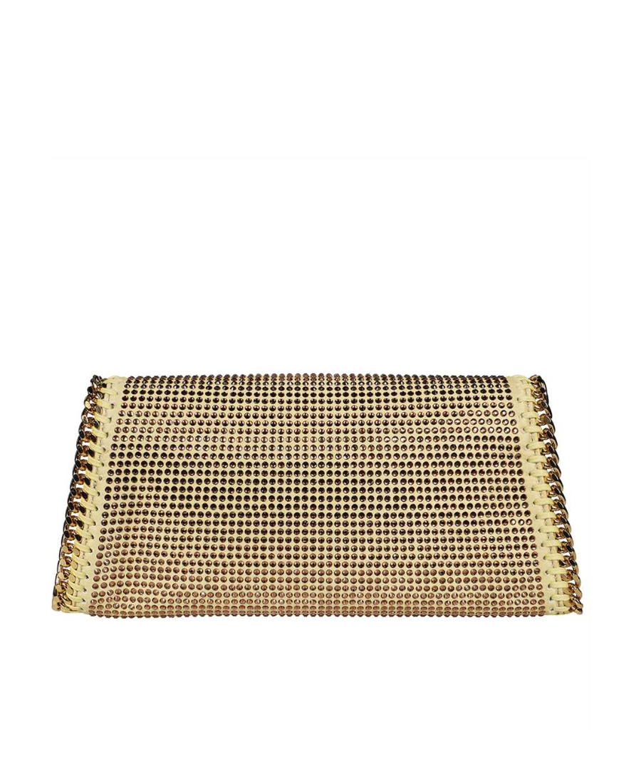 Stella Mccartney Logo Hand-held Bag In Nude