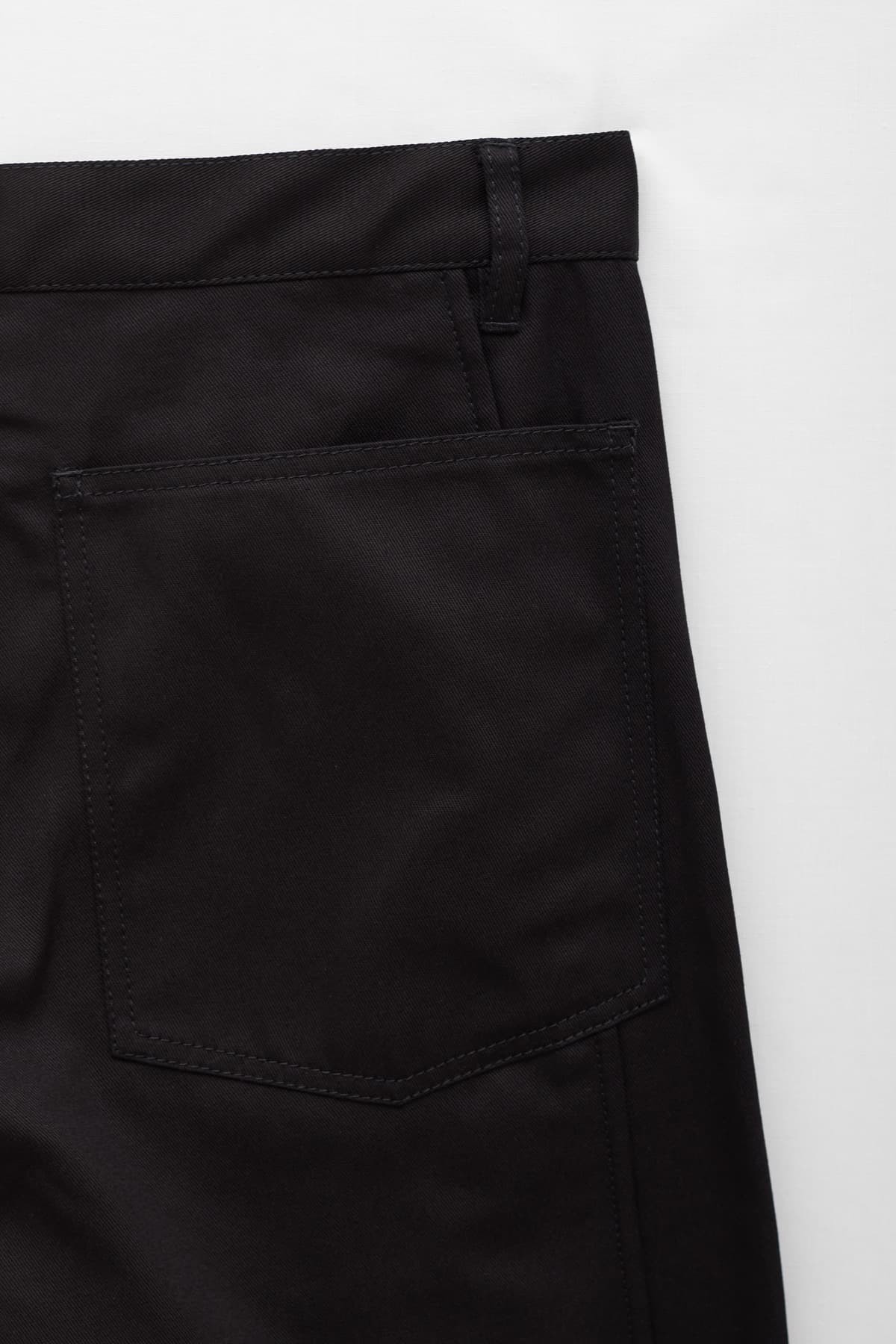 Comme Des Garçons Belt-loop Formal Trousers