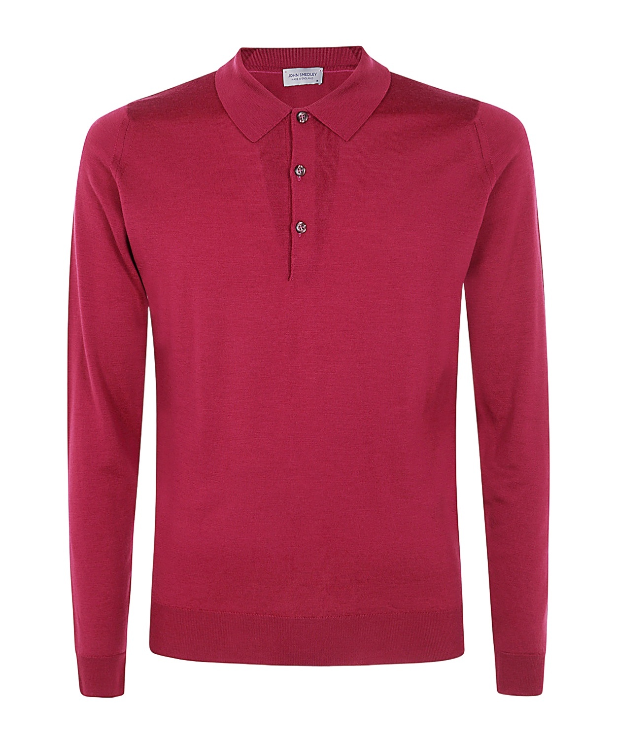John Smedley Belper Shirt Ls In Red