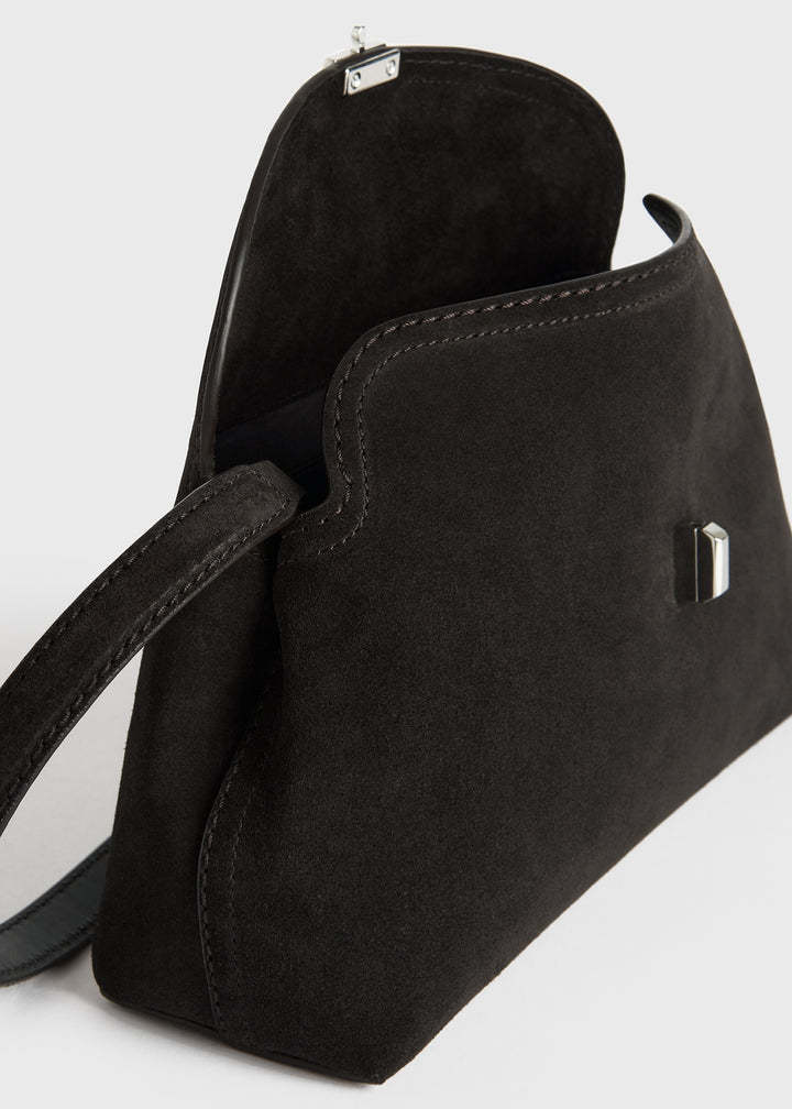 Totême T-lock Clutch Bag In Black