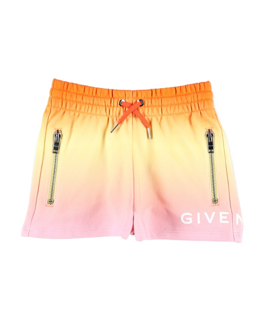 Givenchy Multicolor Drawstring Shorts In Nude