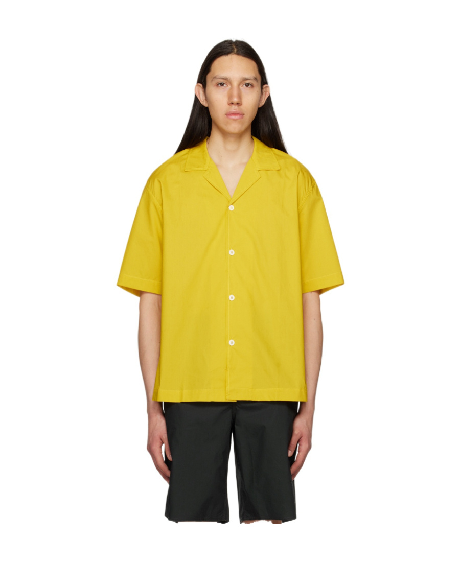 Sunnei Short-sleeved Shirt In Yellow