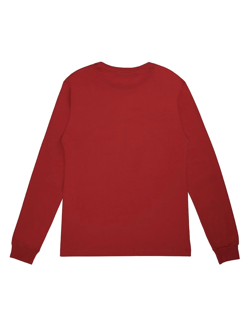 Moschino T-shirt With Round Neck And Long Sleeves In Red