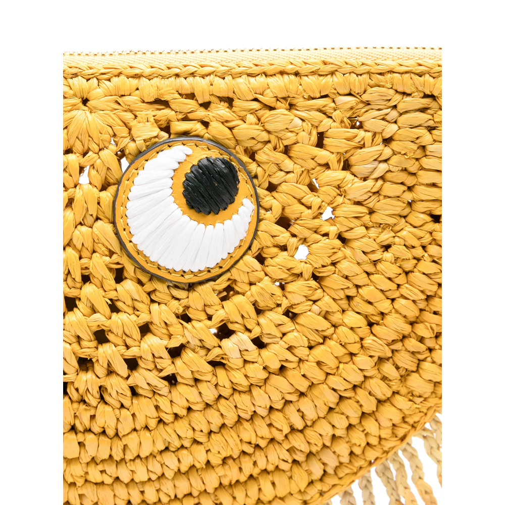 Anya Hindmarch Half Moon Clutch Bag