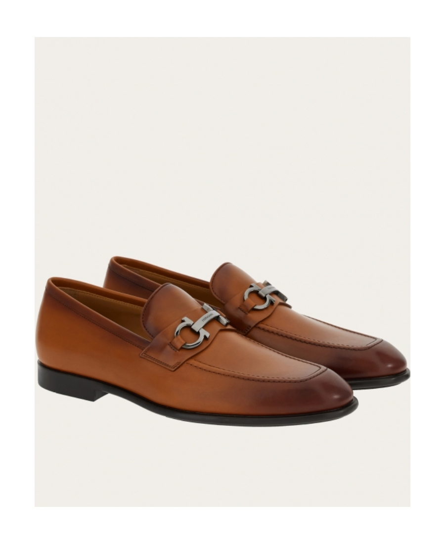 Ferragamo Mocassin Penny Brun Taille 41 In Brown