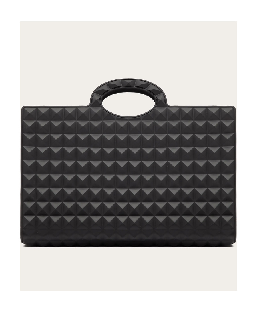 Valentino Strukturierter Shopper In Black