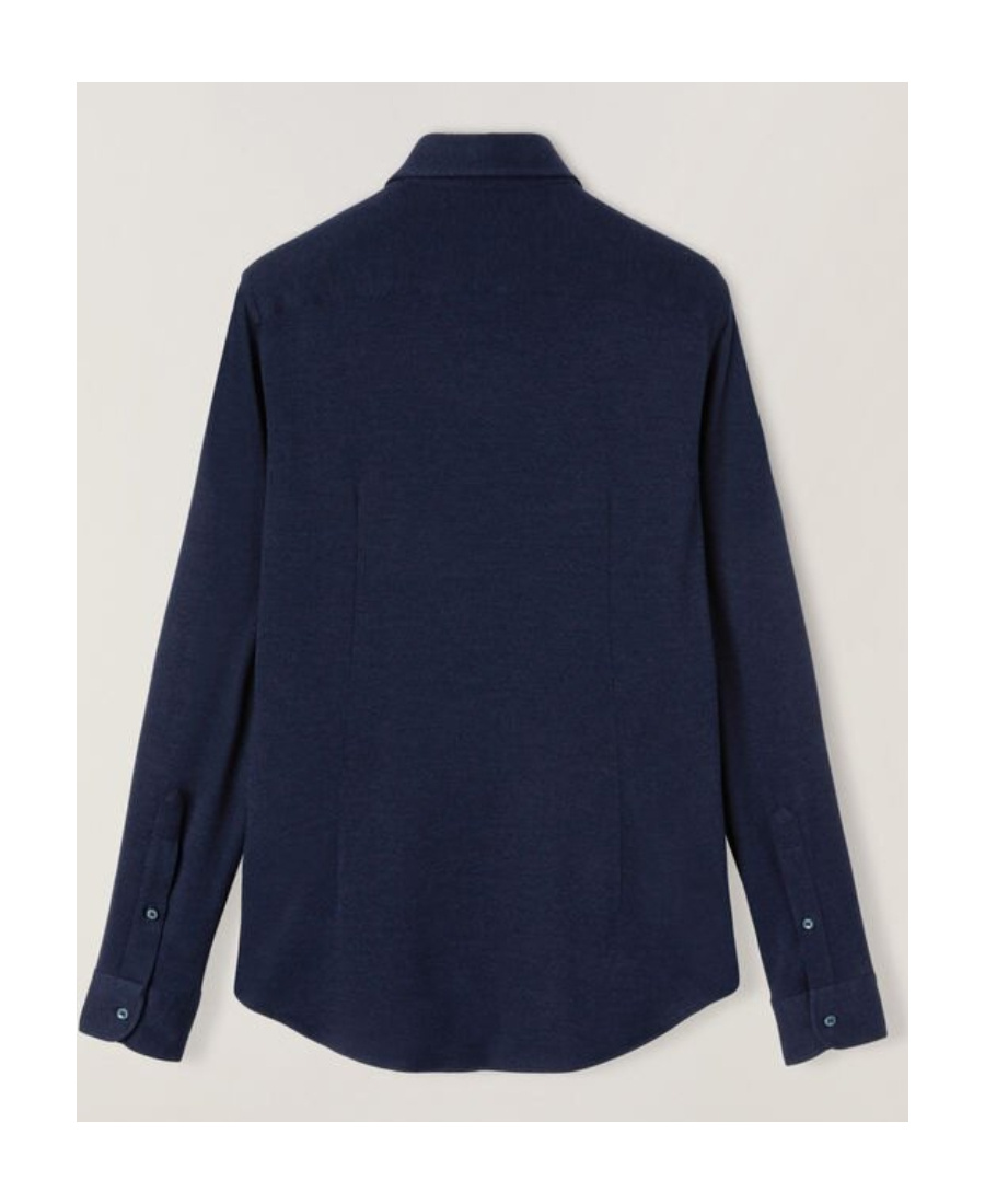 Loro Piana Logo Long-sleeved Shirt In Black
