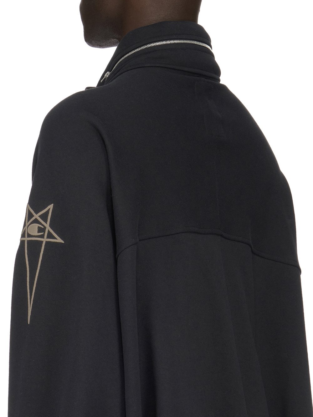 Rick Owens X Champion Sweater In Black