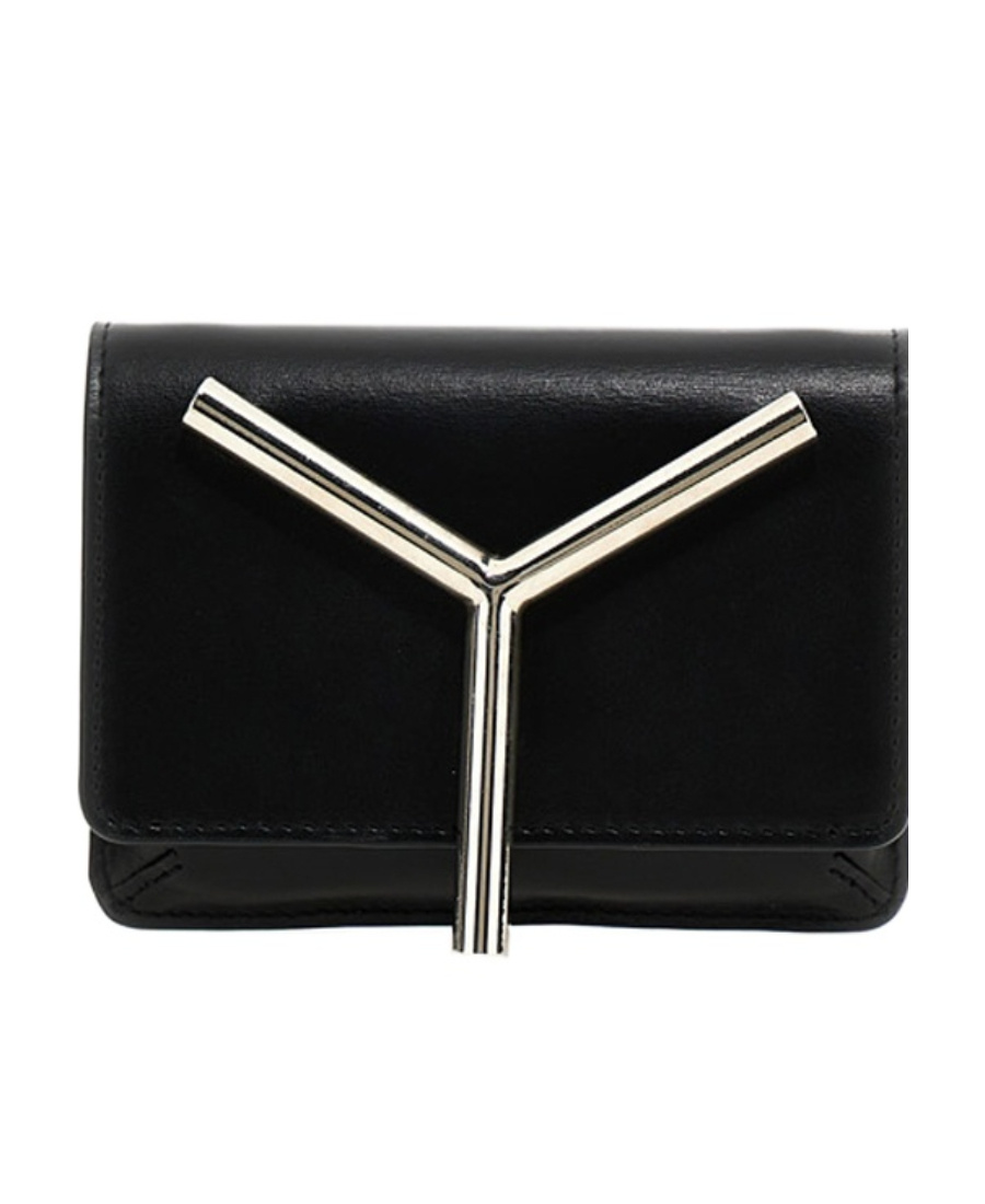 Y/project Logo-plaque Crossbody Bag In White