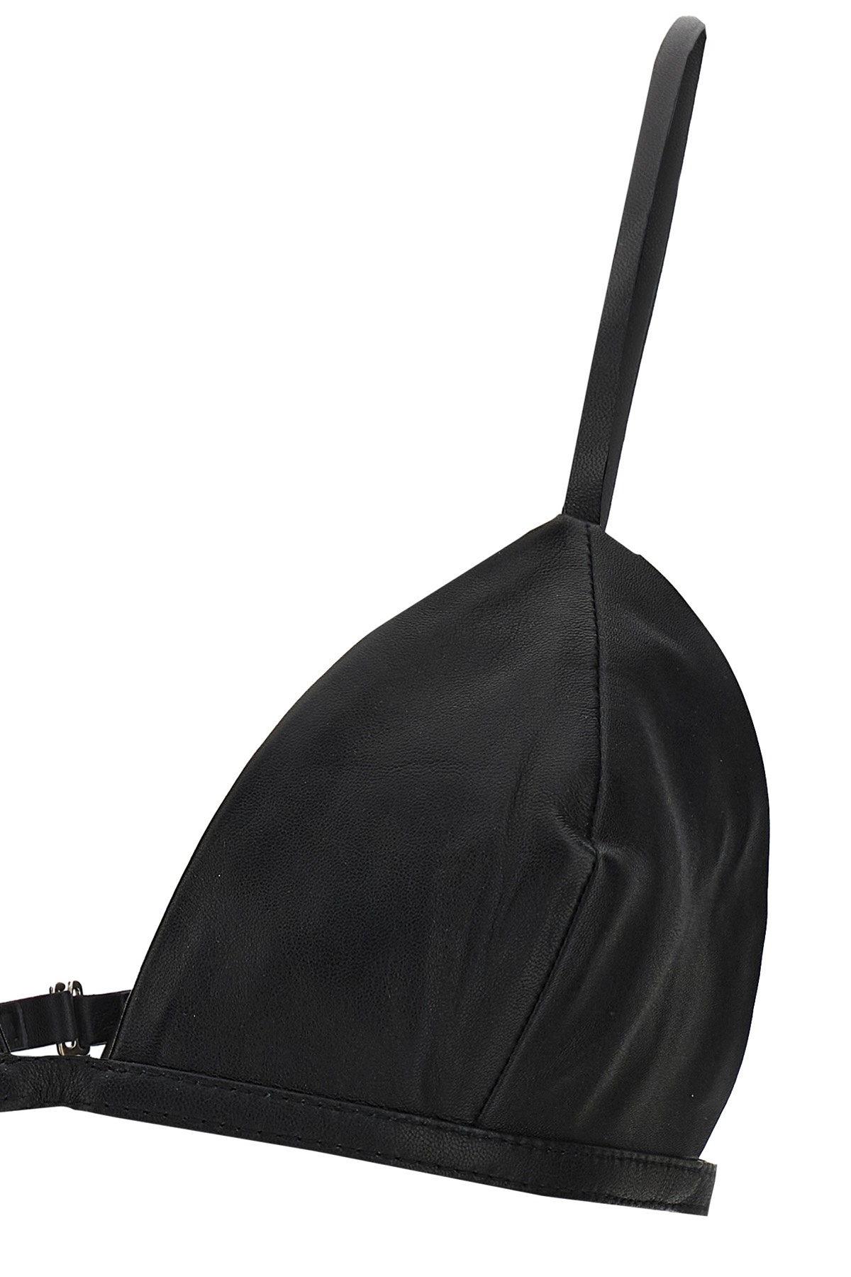 Retrof�te Esti Leather Bra In Black