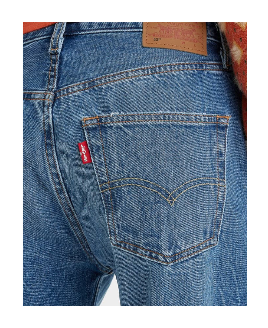 LEVI'S MID-RISE STRAIGHT-LEG JEANS