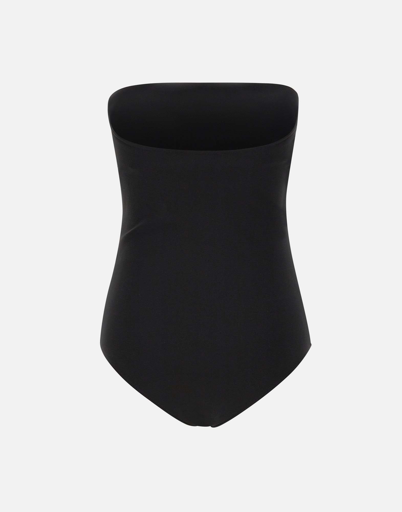 Courrèges Off-the-shoulder Bodysuit In Black