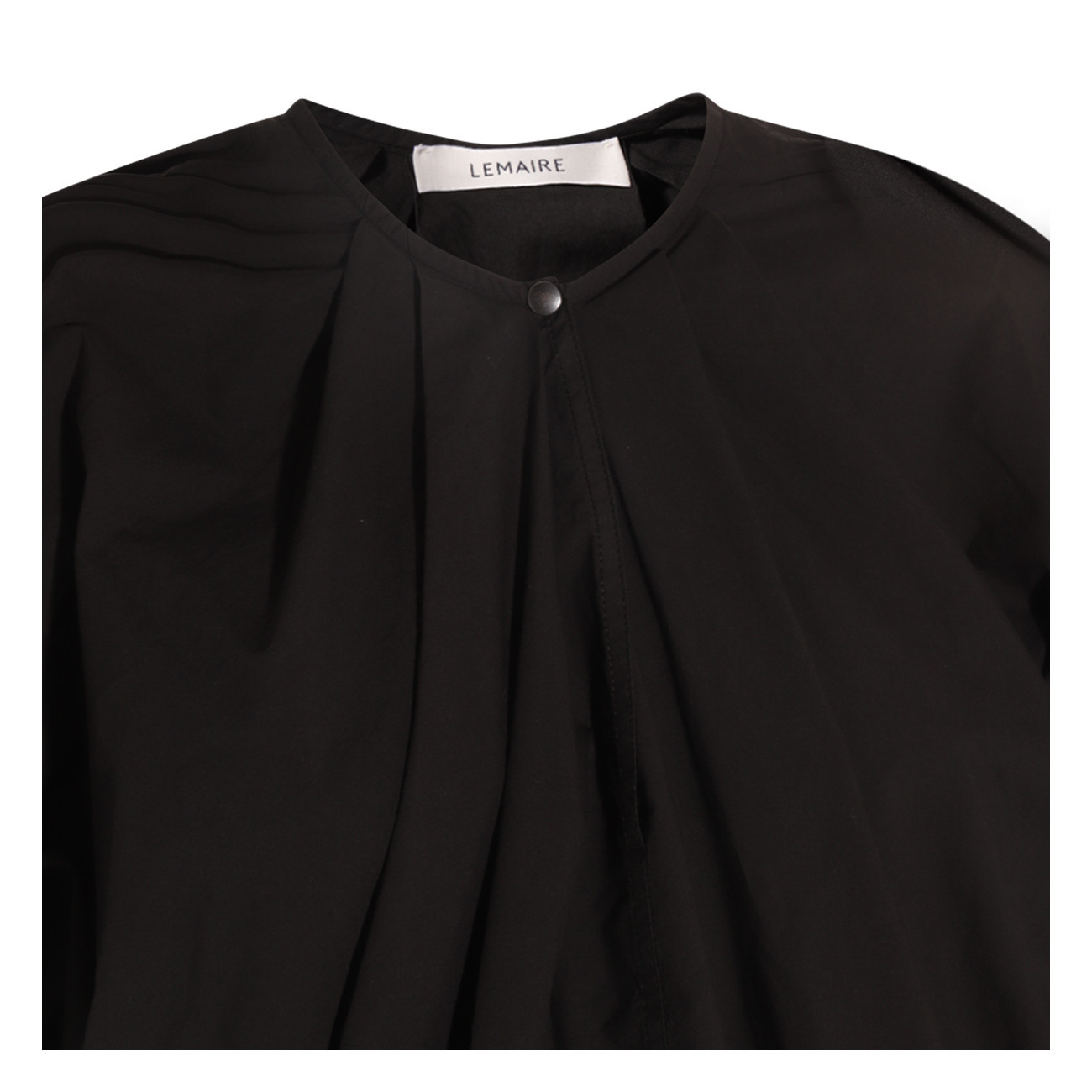 Lemaire Parachute T-shirt In Black