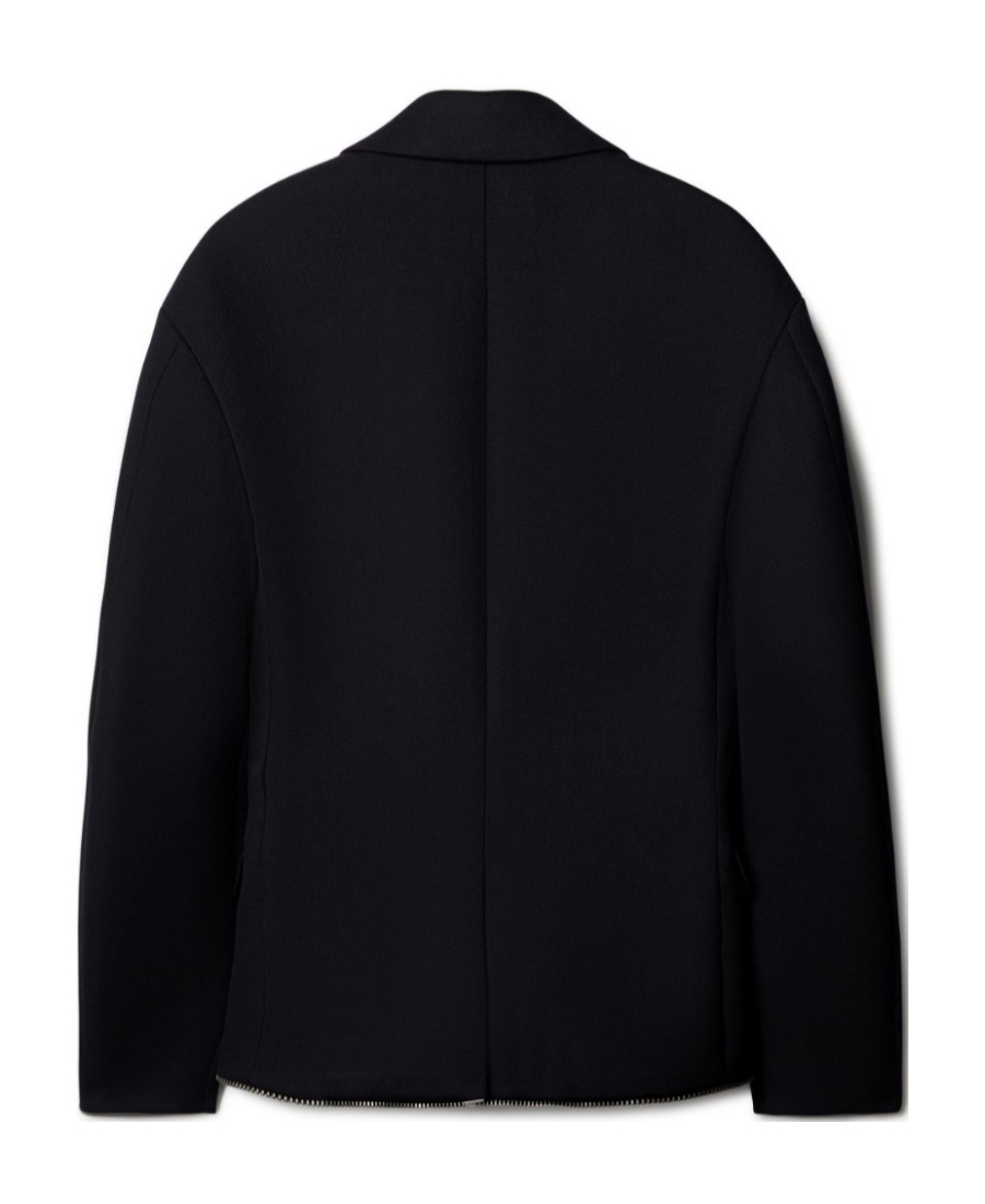 Off-white Off White Man Black Wool Blazer In Black