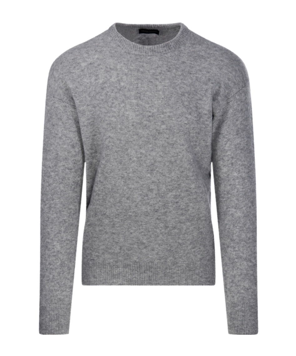 Roberto Collina Crewneck Knit In Gray