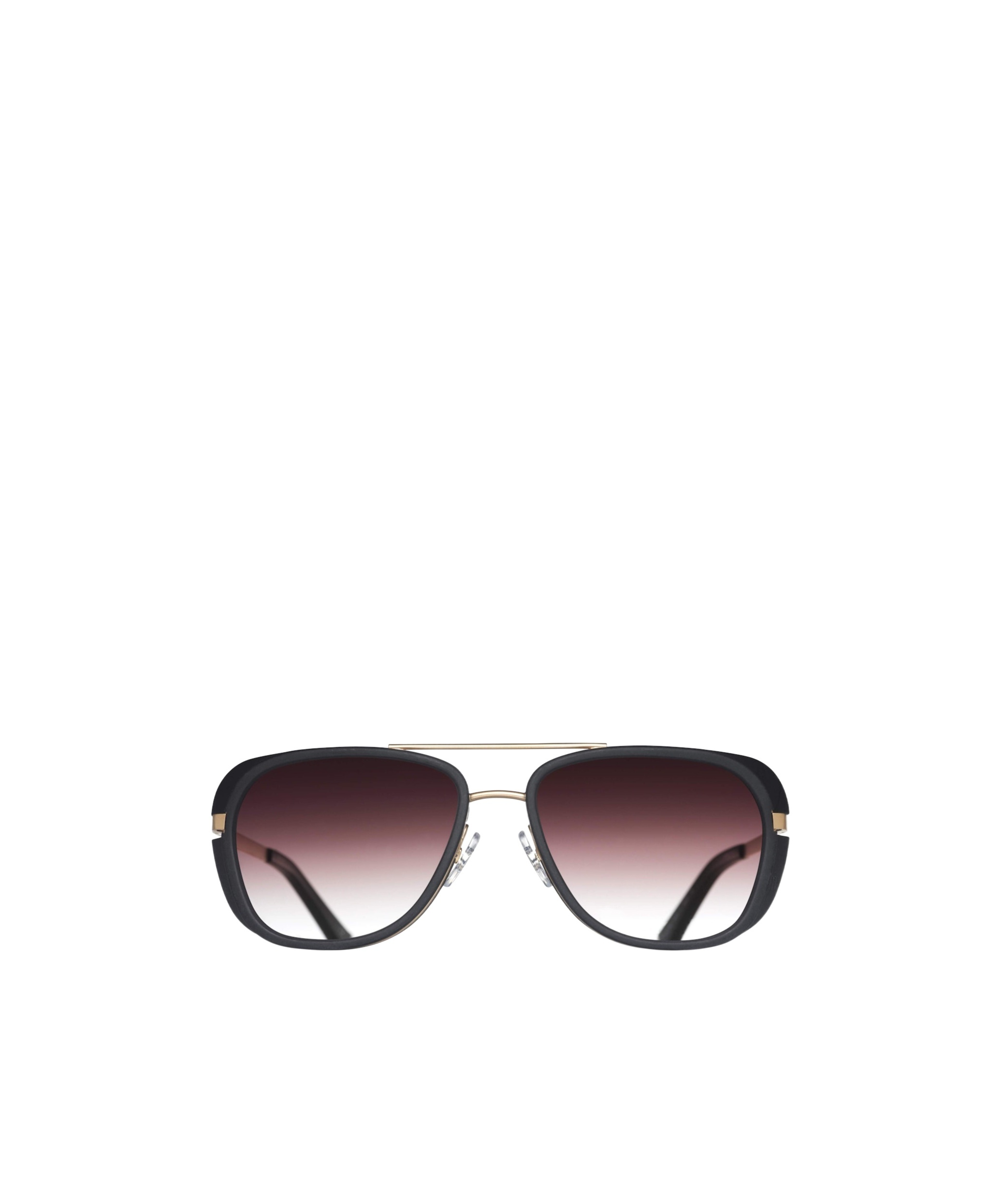 Matsuda Cross-bar Sunglasses In Burgundy