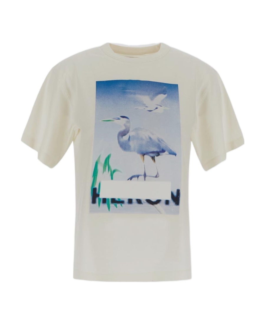 Heron Preston Pattern Printed T-shirt In White