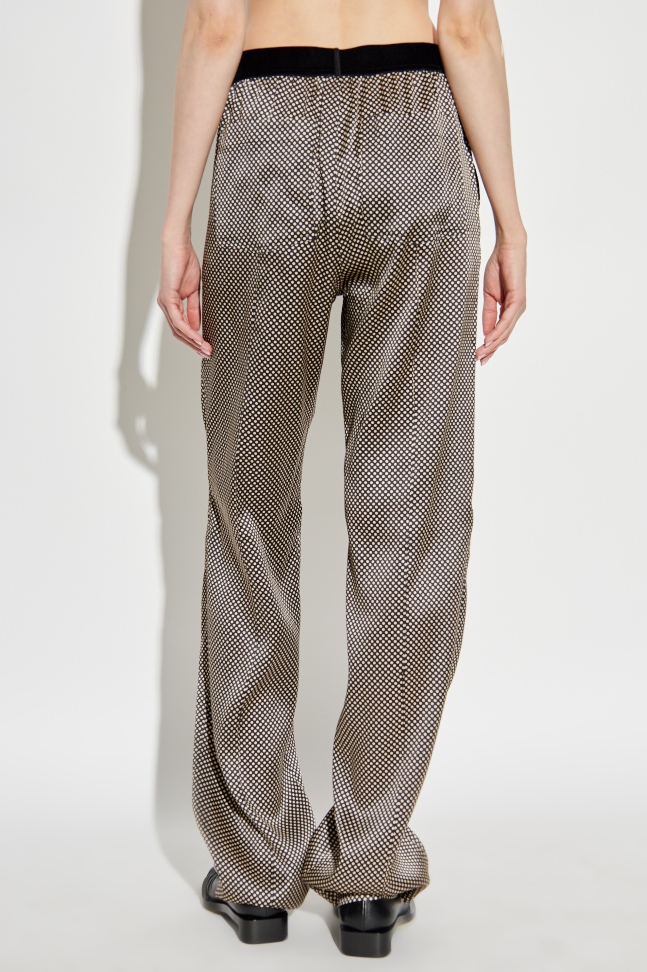 TOM FORD POLKA DOT-PRINT TROUSERS