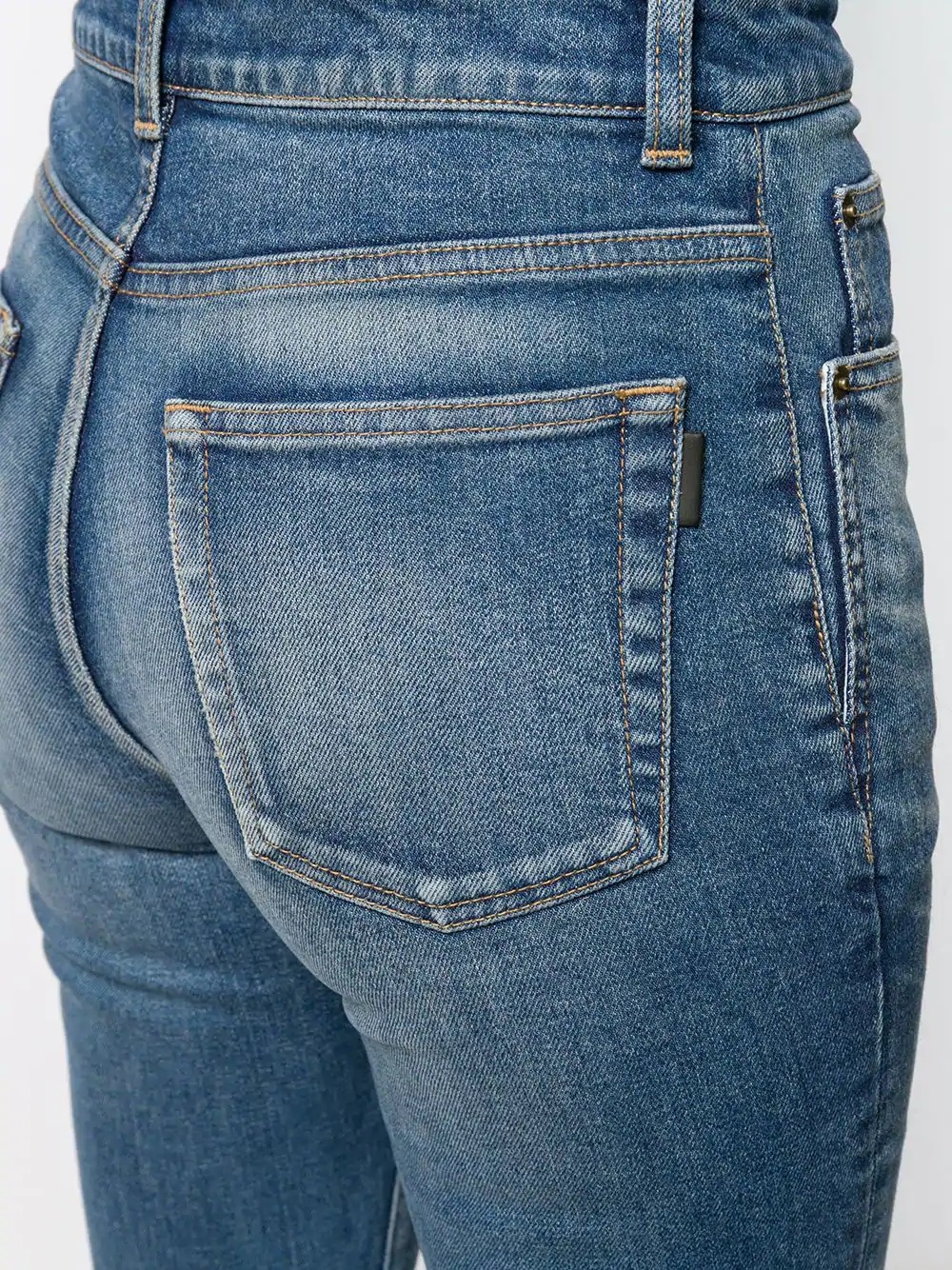 SAINT LAURENT HIGH WAIST SKINNY JEANS