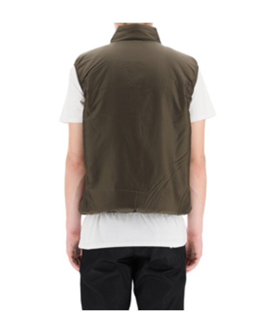 Aspesi Jil Vest With Thermore Padding In Brown