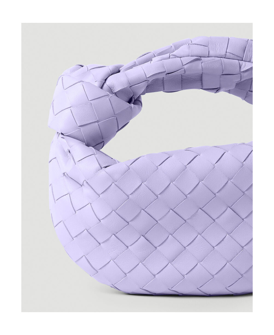 Bottega Veneta Mini Jodie Handbag In Purple