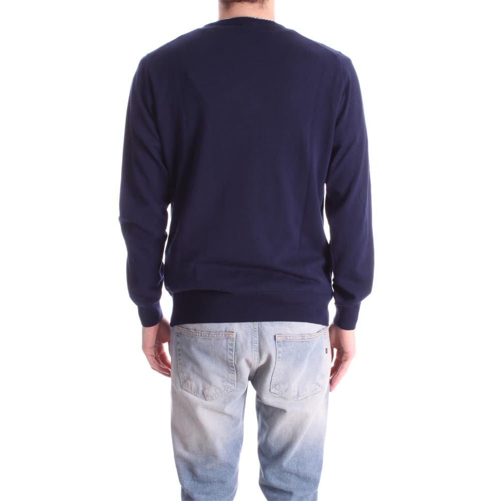 K-way Round Neck Pullover Sweater In Black