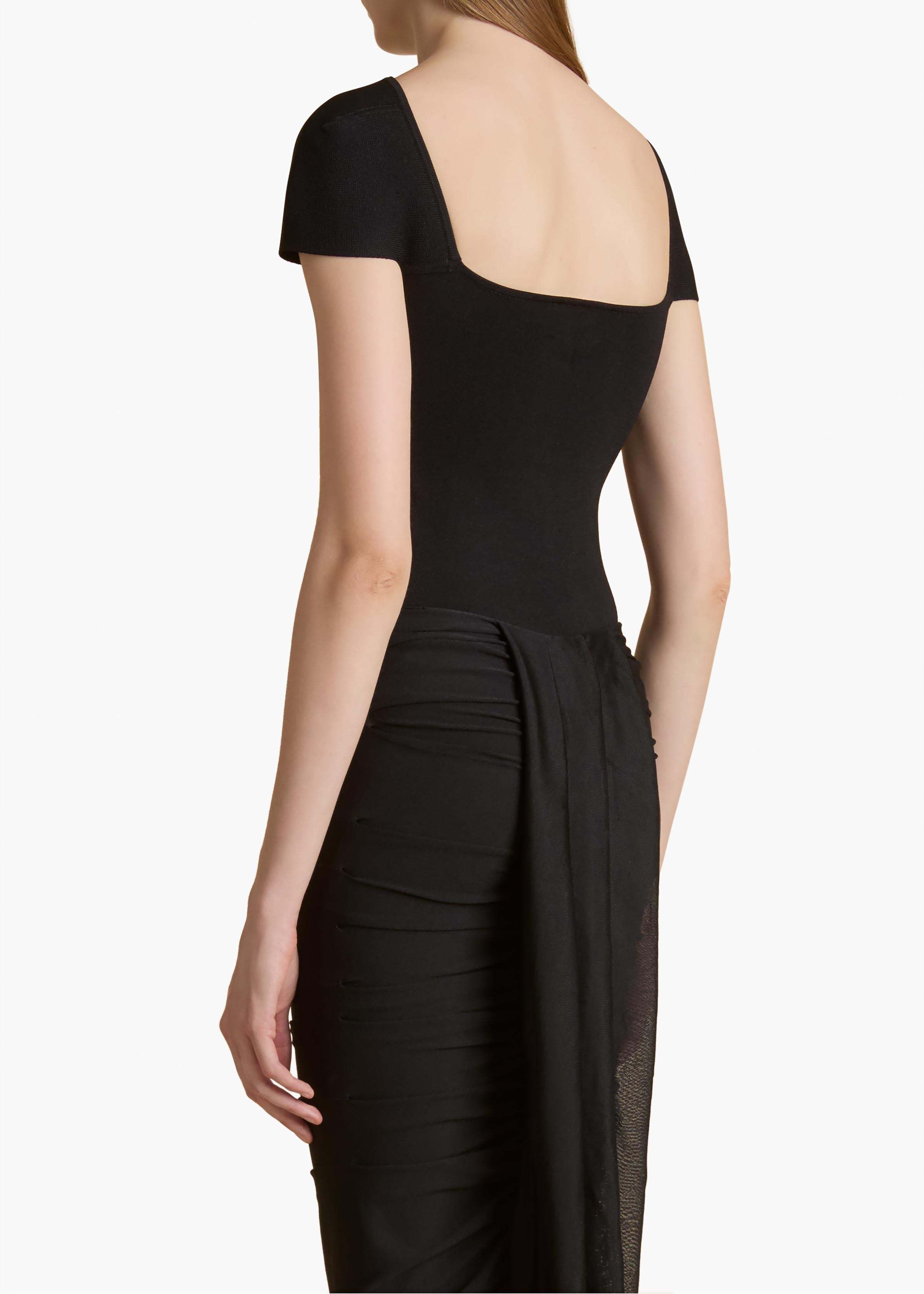 Khaite Basile Jumpsuit In Black