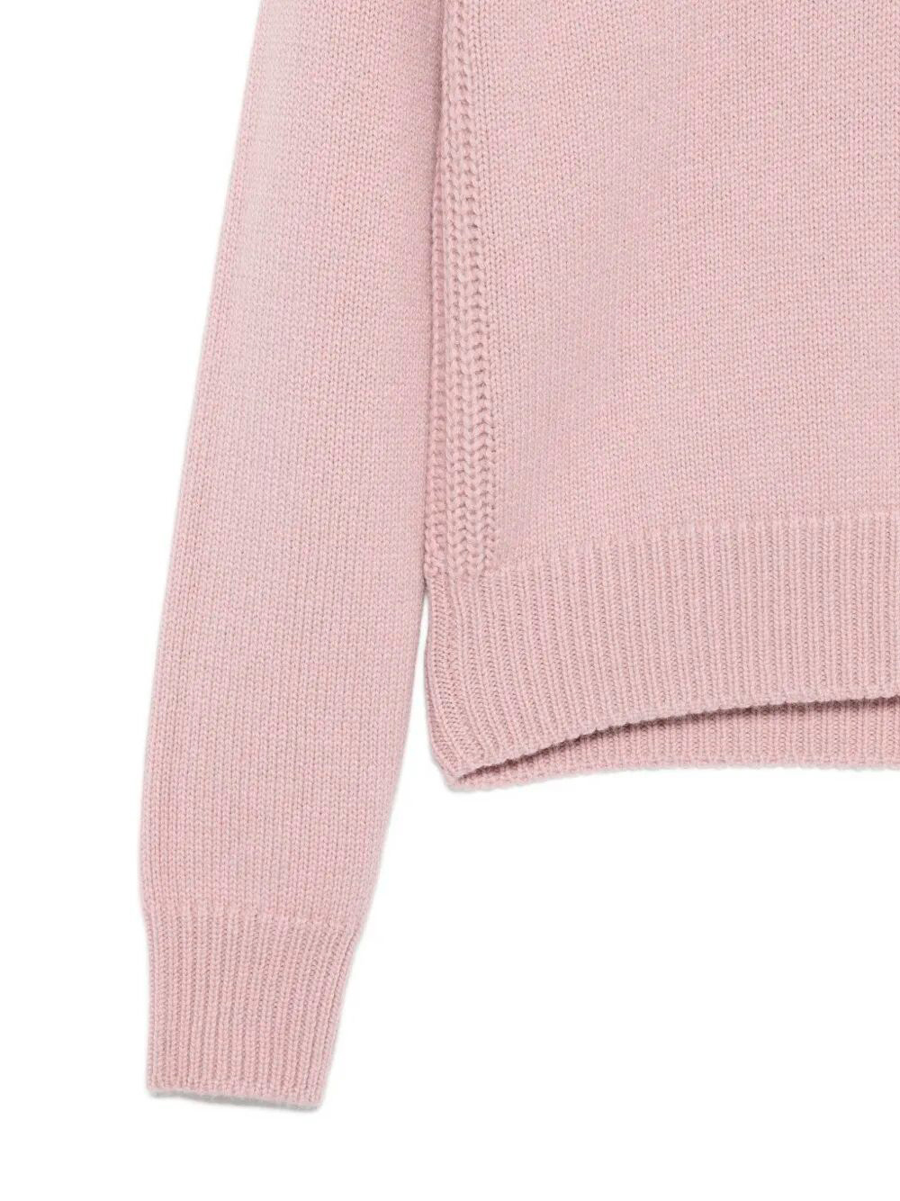 Dondup V-neck Sweater In Pink