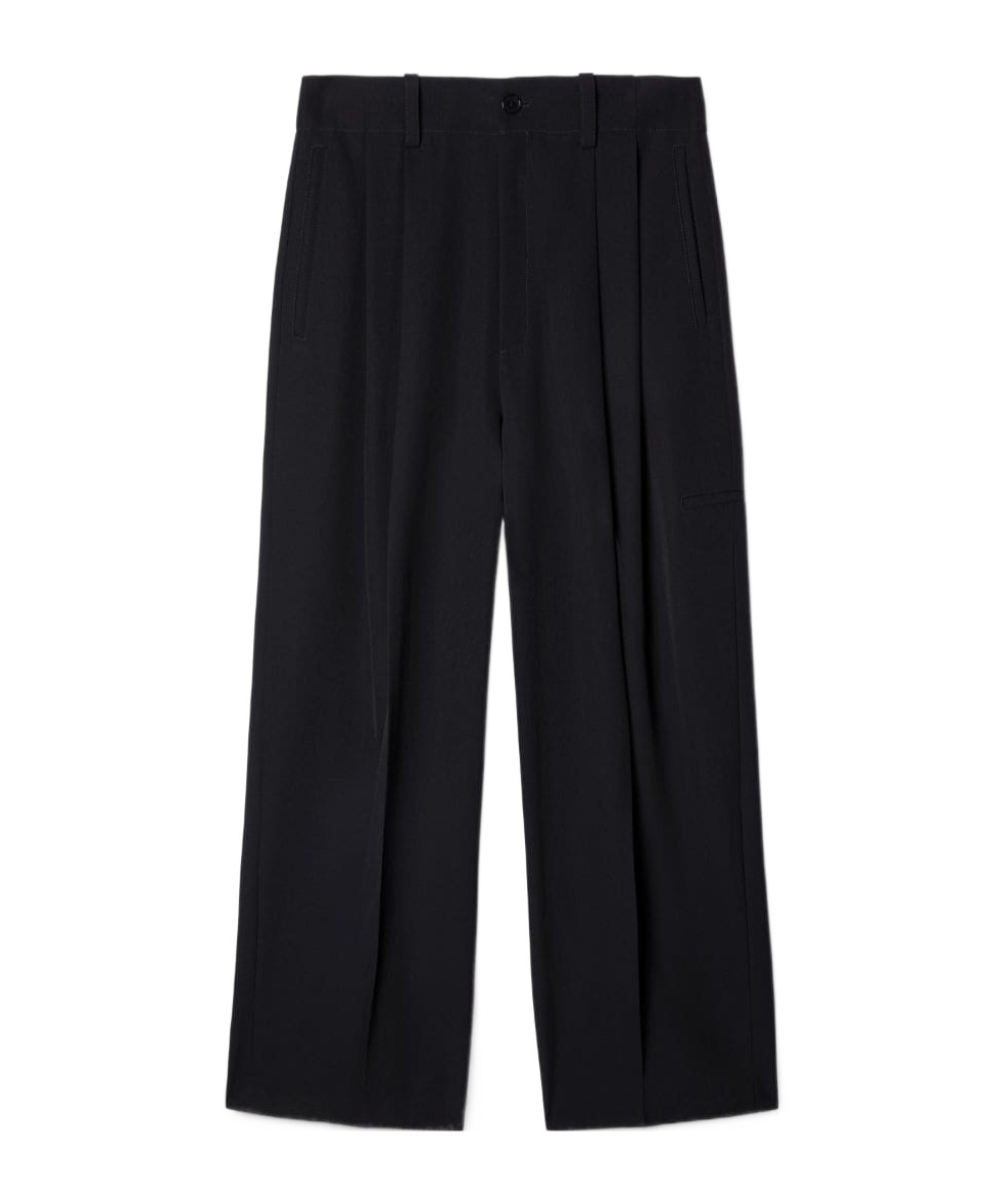 Off-white Ow Darted Tailored Trousers In Black