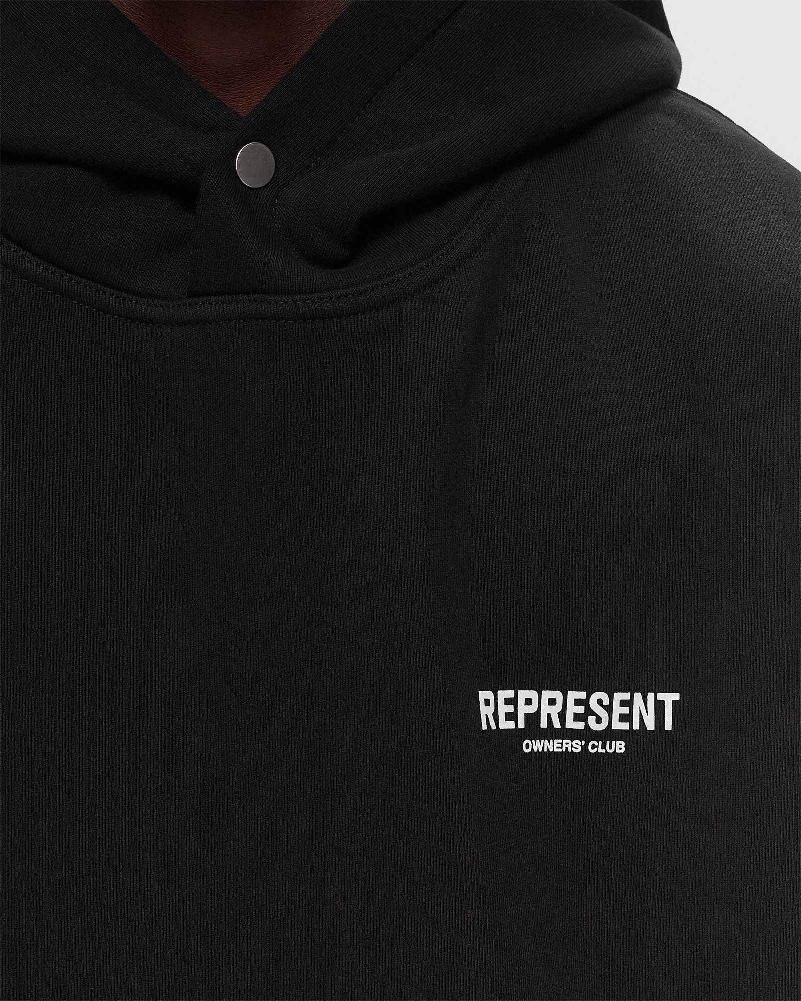 Represent Owners Club Hoodie In Black