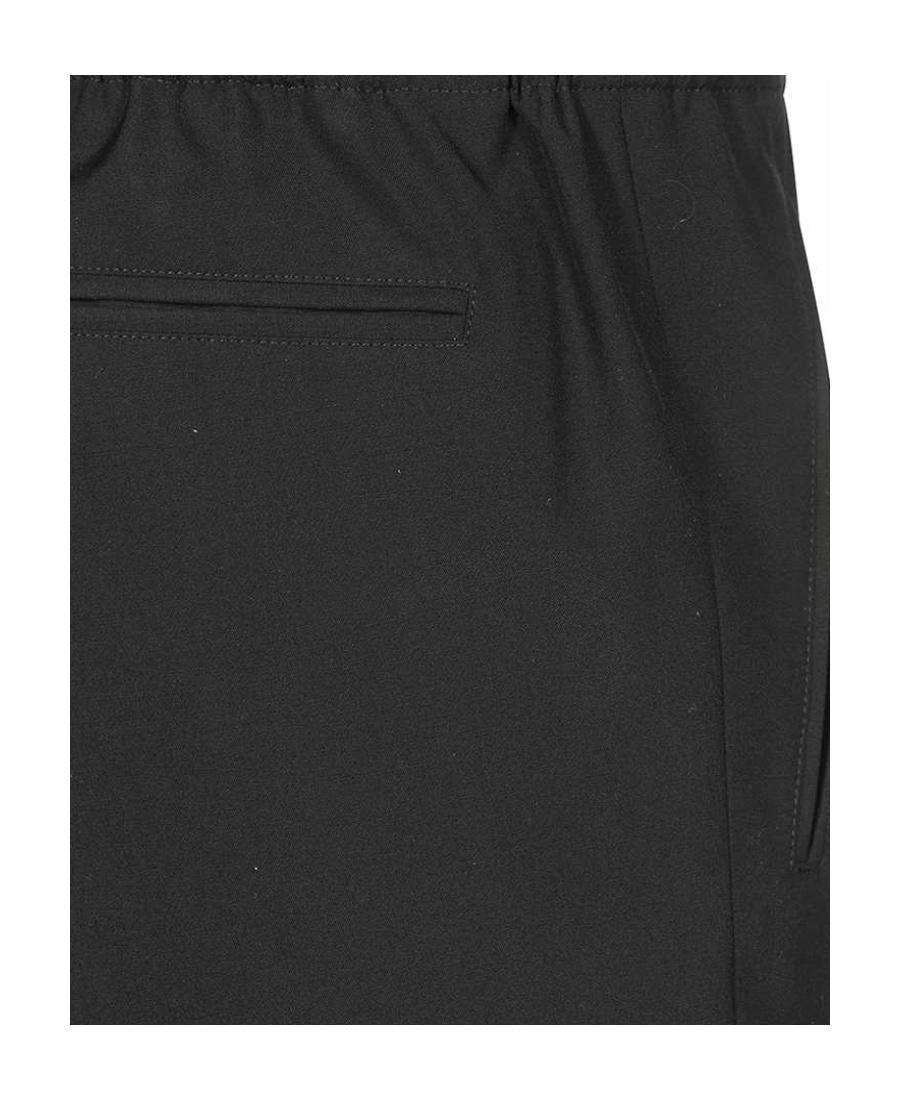 Givenchy Elasticated-waist Tailored Trousers In Black