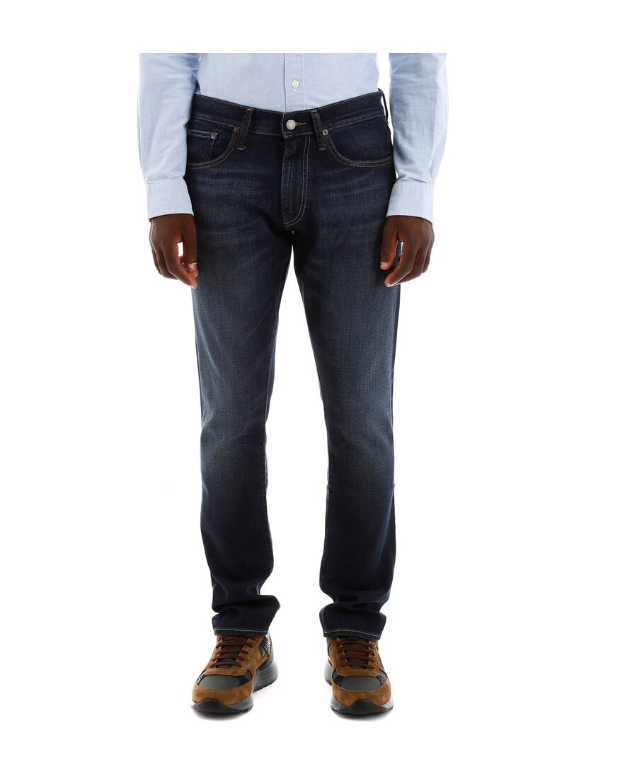 POLO RALPH LAUREN POLO RALPH LAUREN SULLIVAN LOGO PATCH SLIM-FIT JEANS