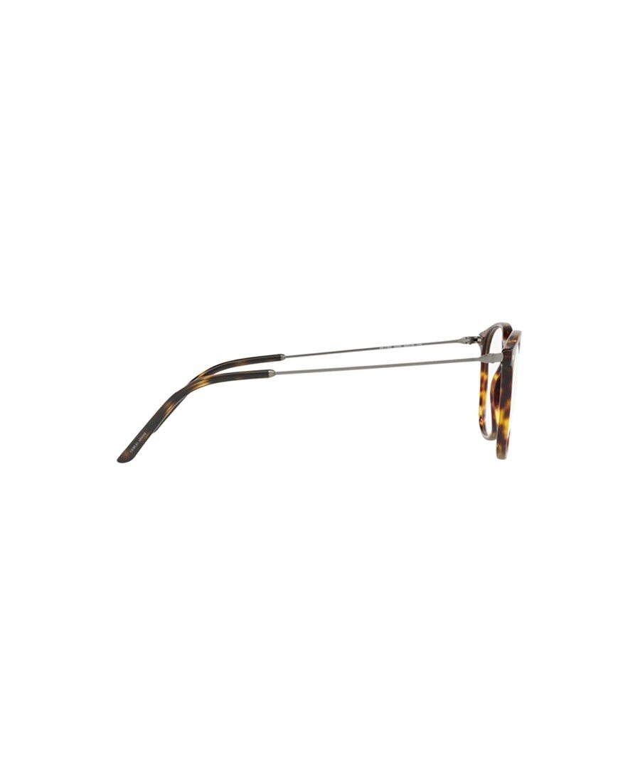 Giorgio Armani Square Frame Glasses In White