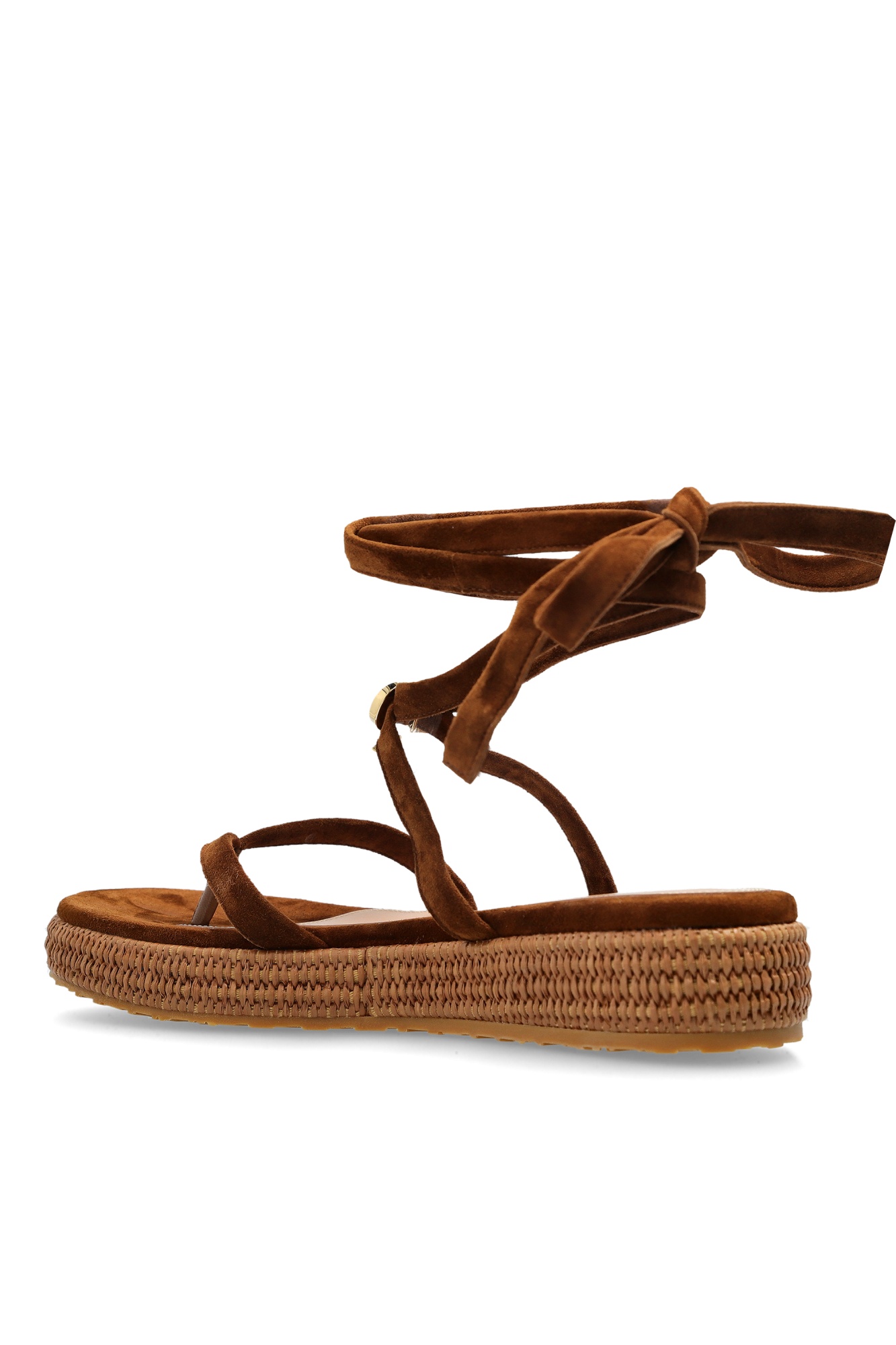 Gianvito Rossi Platform Thong Sandals In Multi