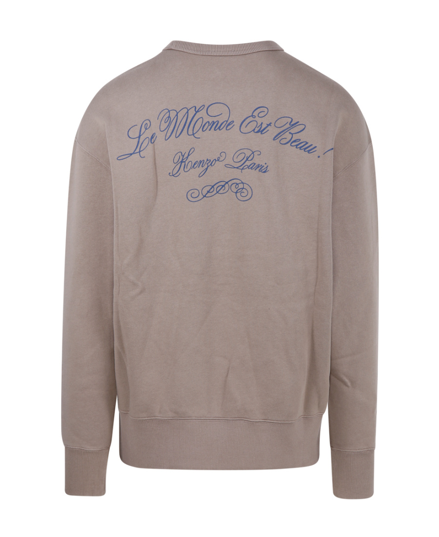 Kenzo ' Tiger Patch' Oversize Sweatshirt In Gray