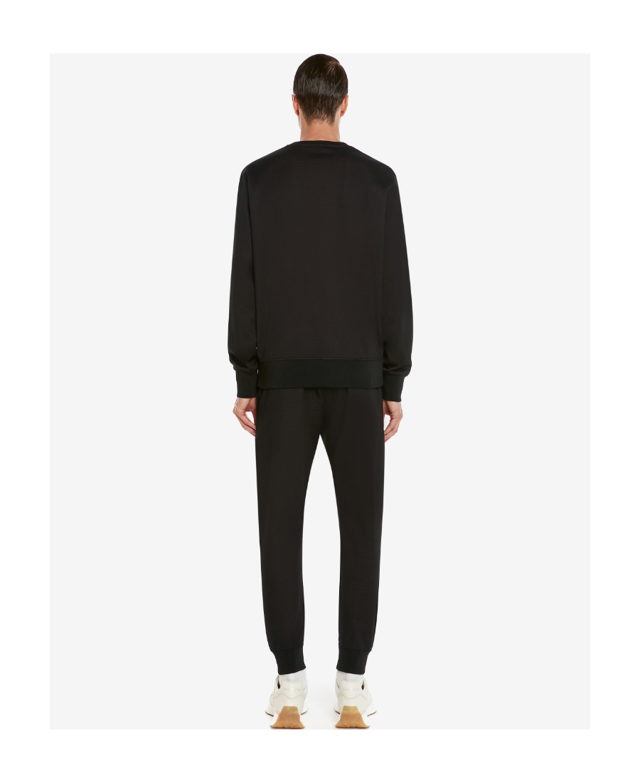 Alexander Mcqueen Logo-print Track Pants In Black