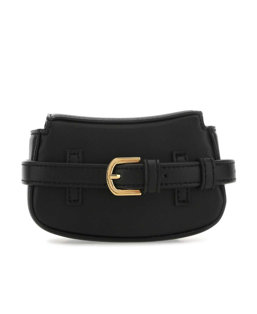Stella Mccartney Borsa A Spalla Mini In Alter Mat Nero Donna In Black